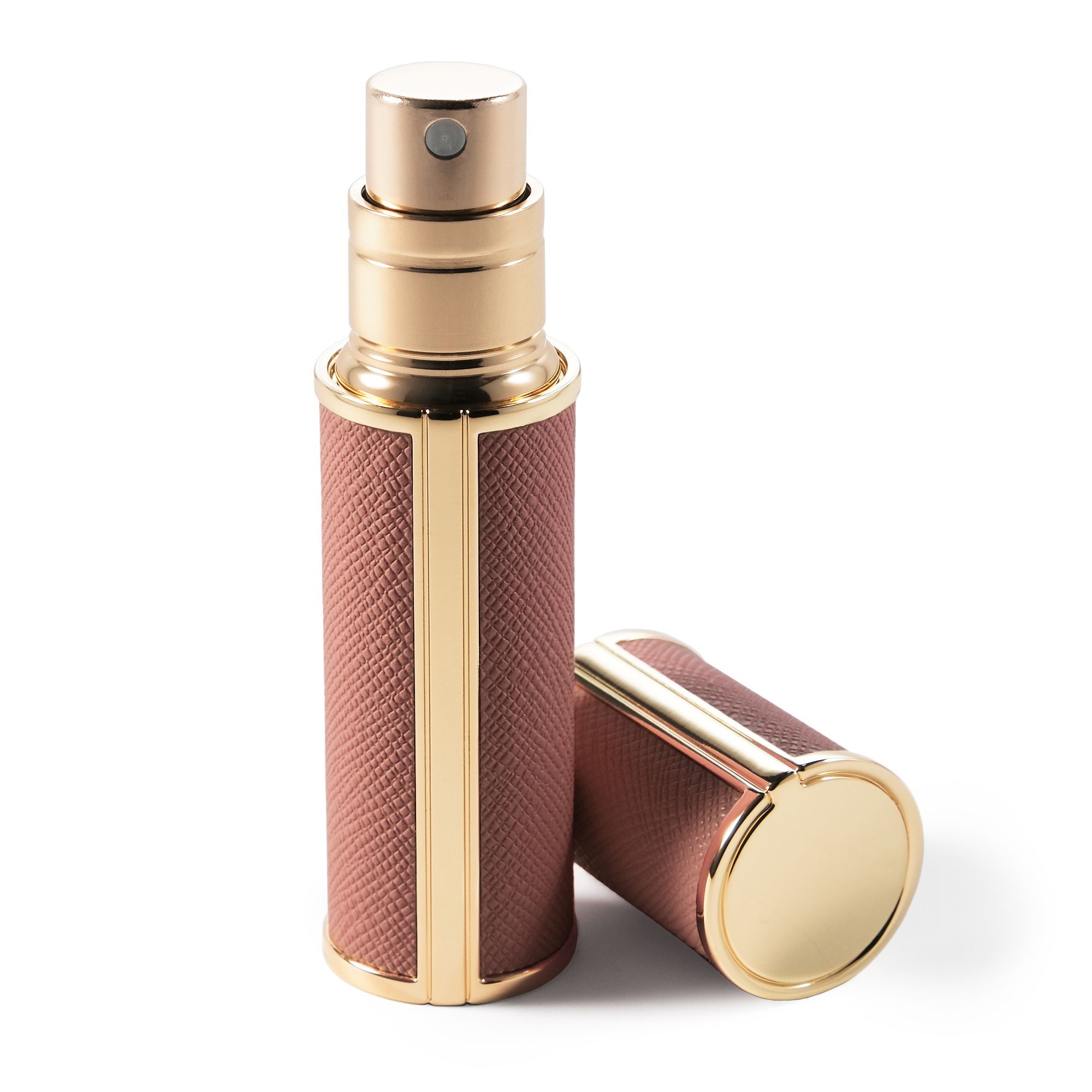 Brown Refillable Perfume Bottle Atomizer