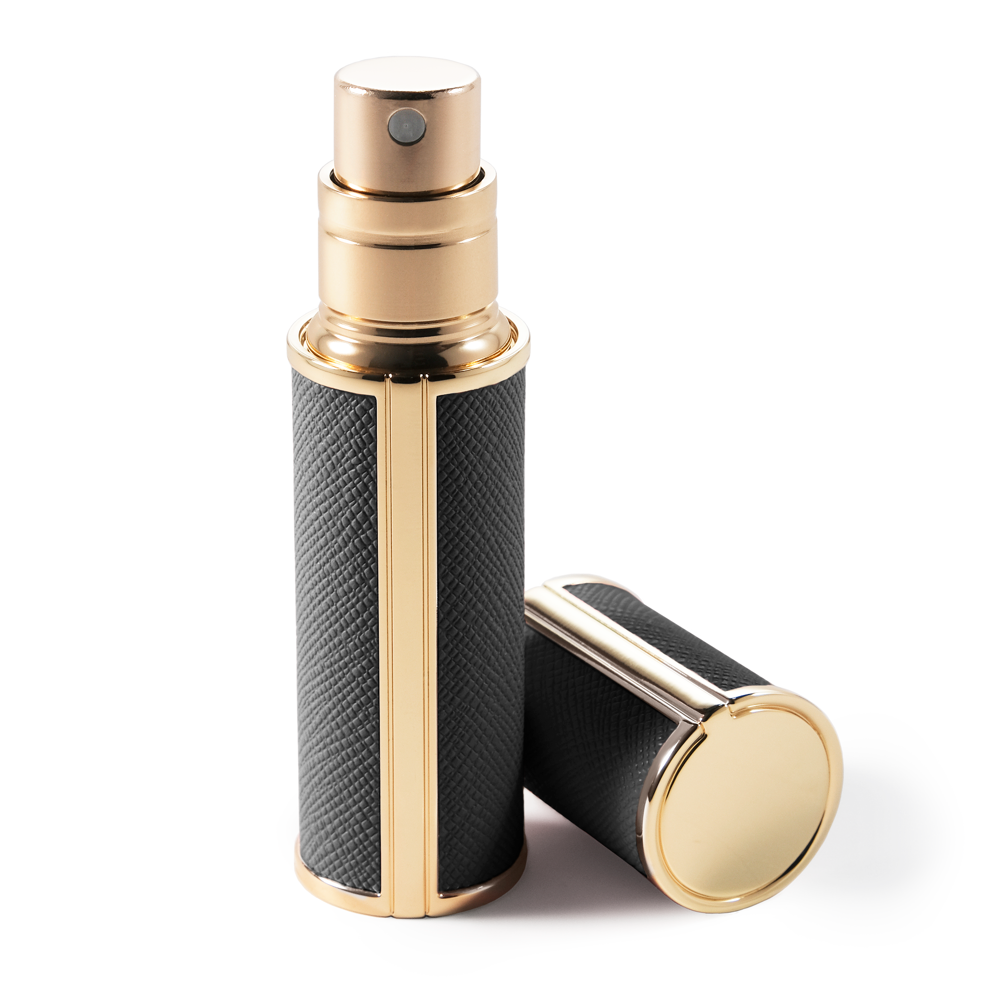 Black Refillable Perfume Bottle Atomizer